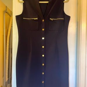 DKNY navy blue dress